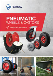 Pneumatic wheels and castors brochure